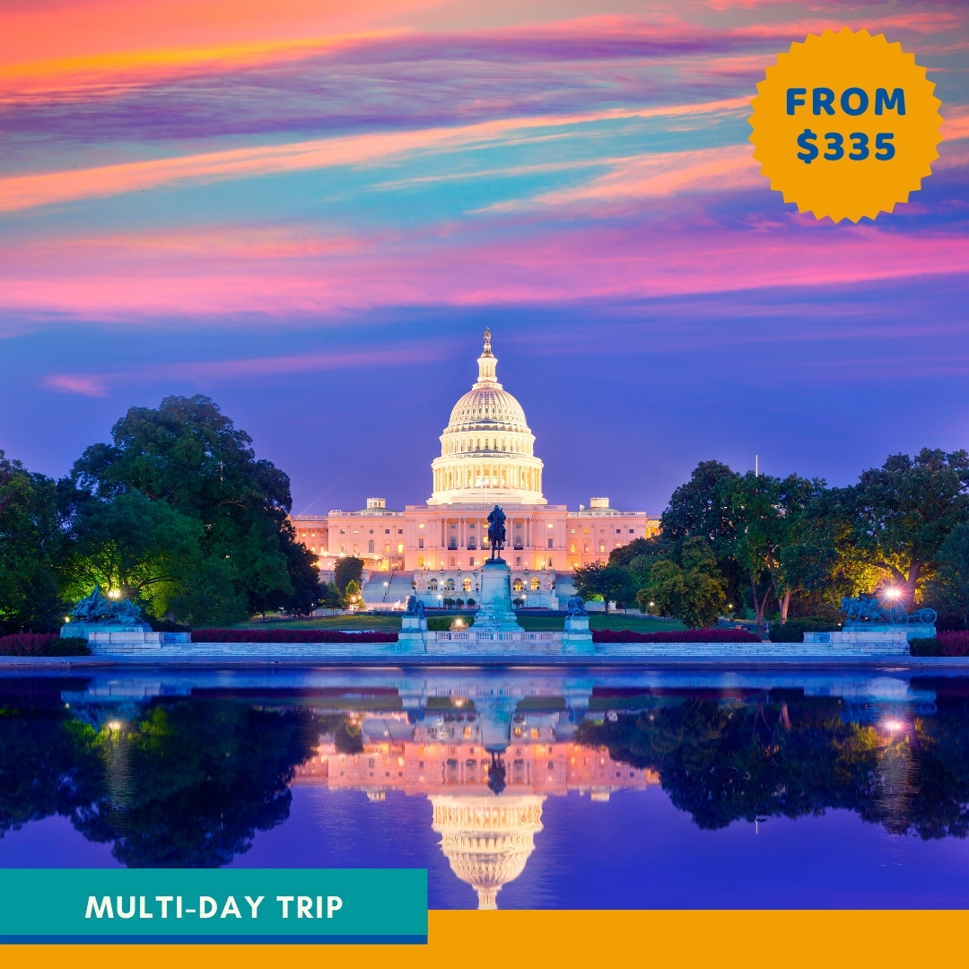 Washington and Philly 2 Day from NYC - Escorted Tour