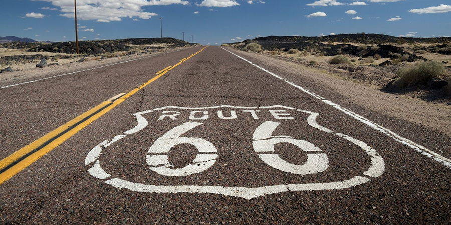 Route 66 Font Pics